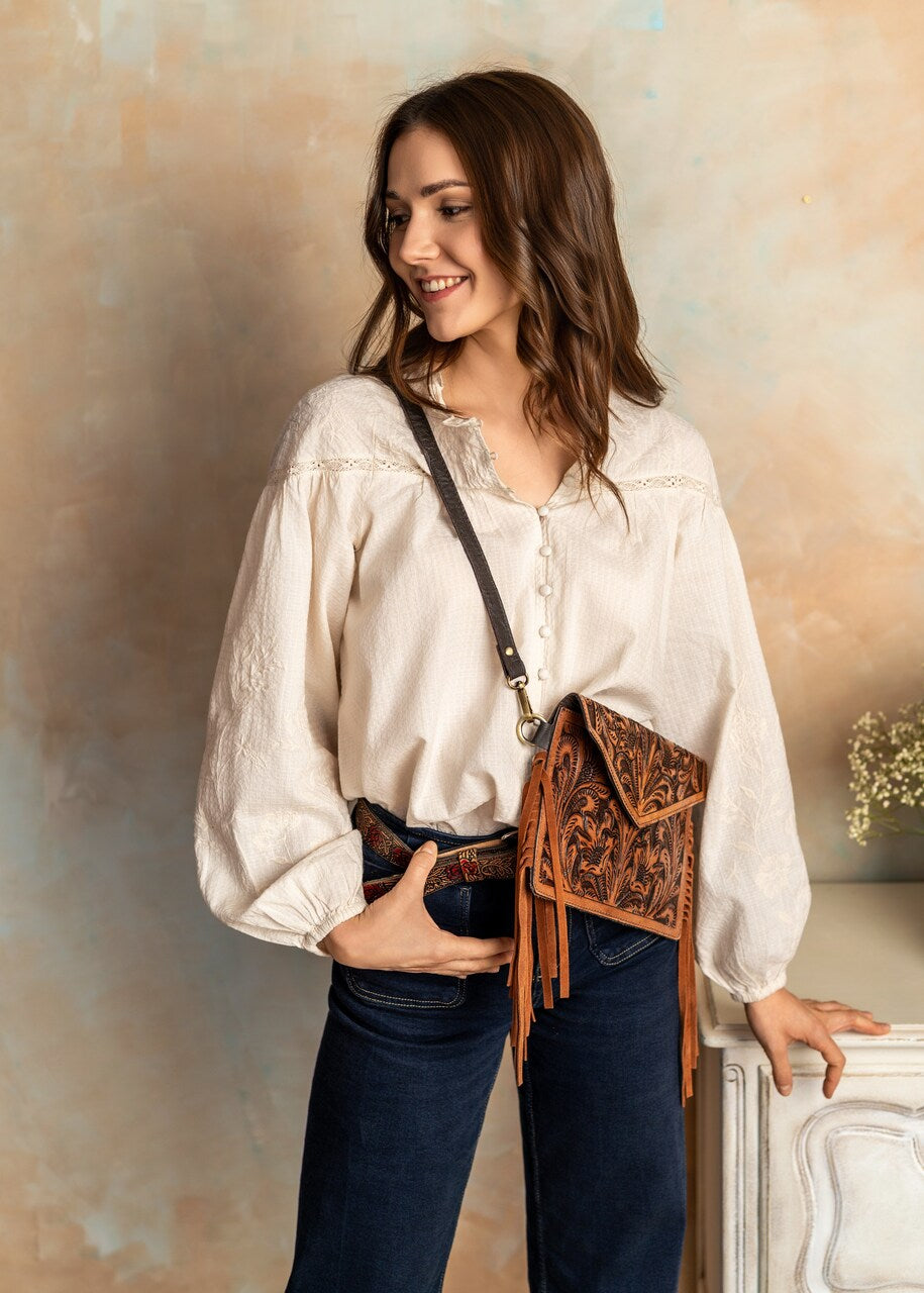 Torebka skórzana Odisha