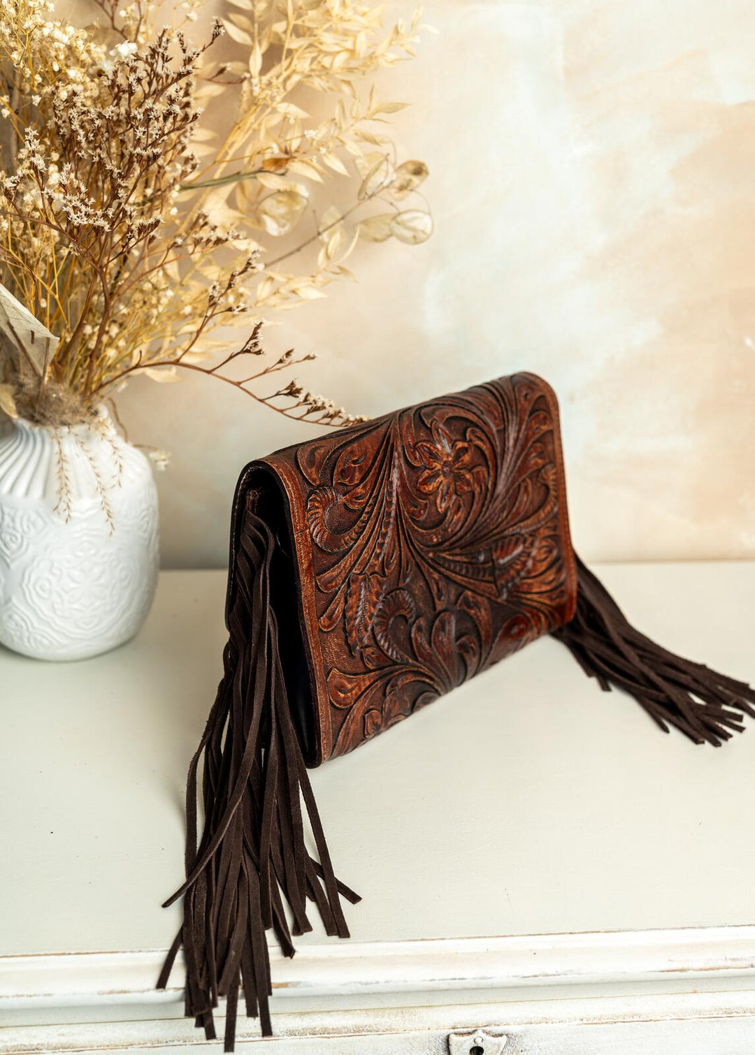 Torebka skórzana Phulera