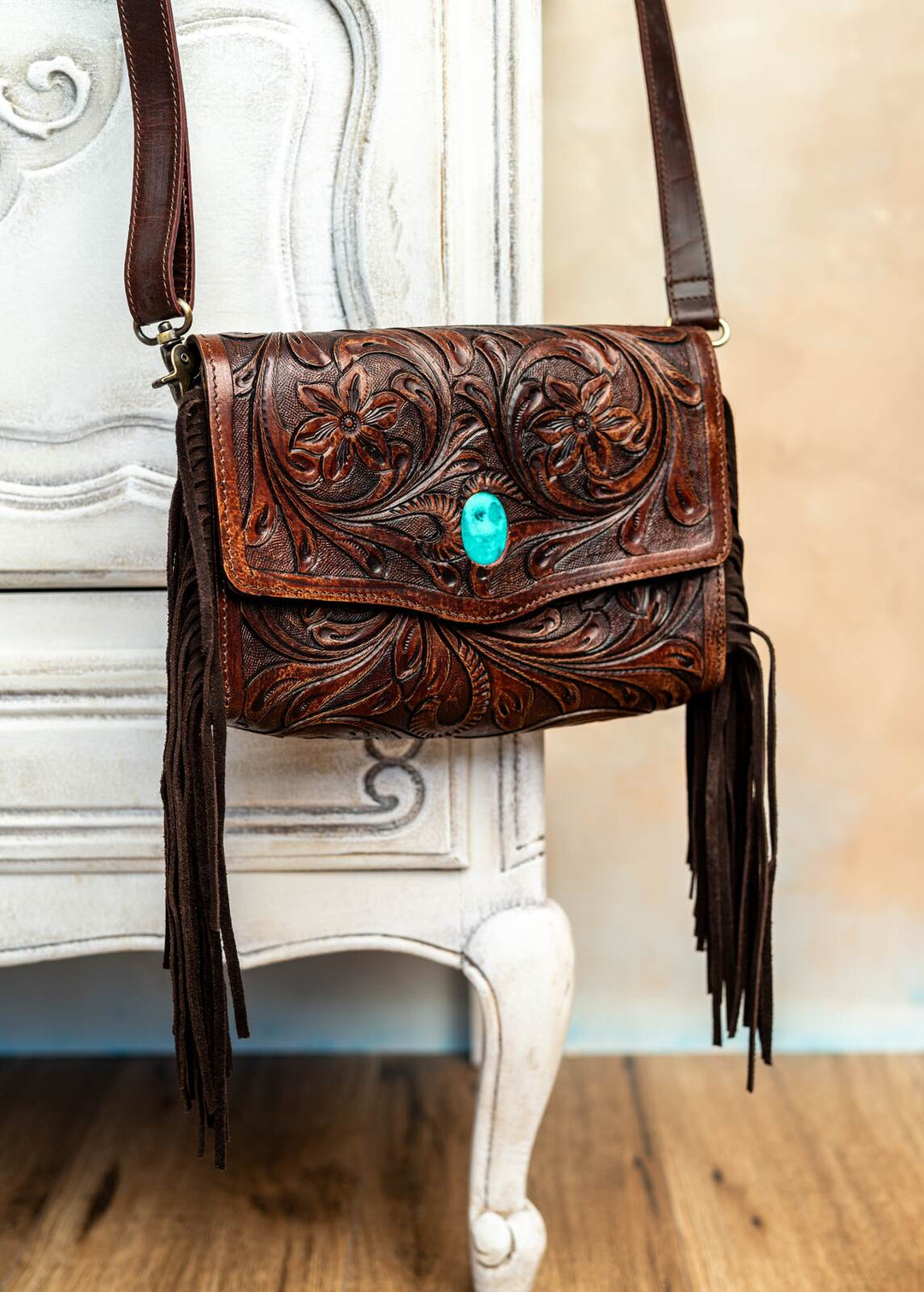 Torebka skórzana Phulera