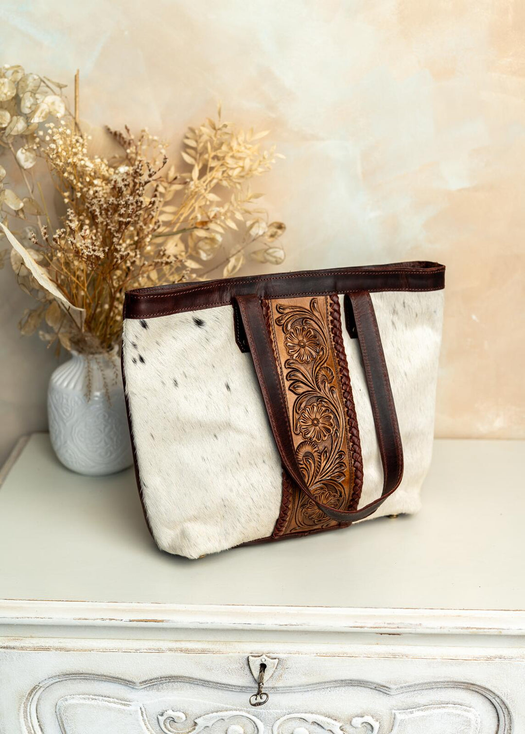 Torebka skórzana Nawa Mała