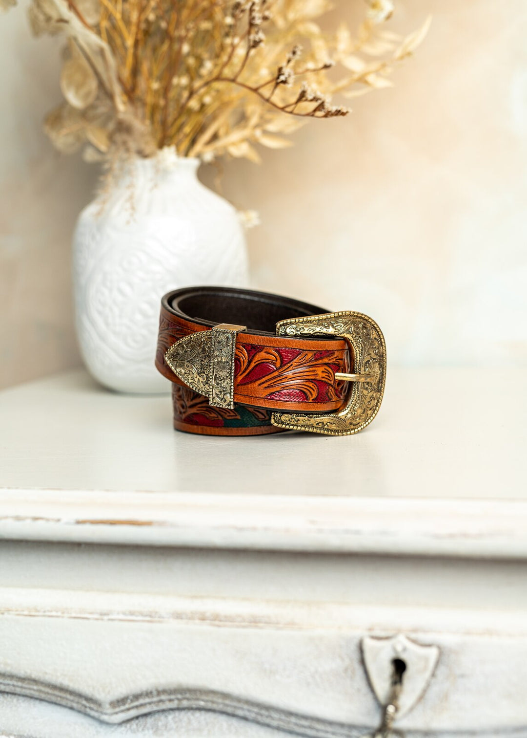 Pasek skórzany Asim