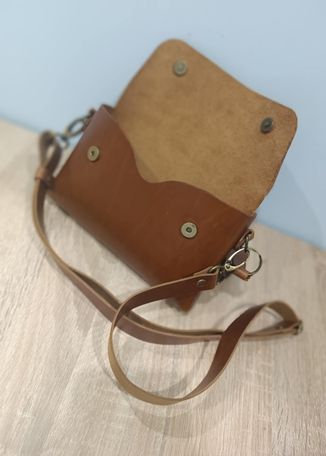 Lily Brown Leather Bag 