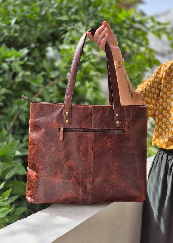 Torebka skórzana Nawa