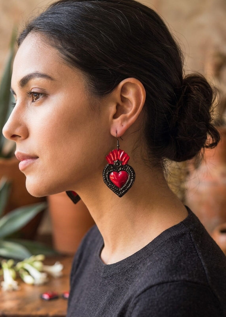 Mini aretes de Catrina