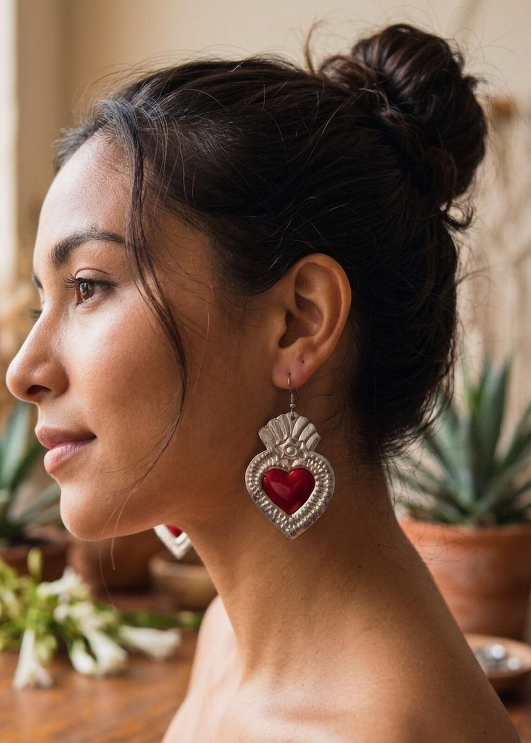 Mini aretes de Catrina
