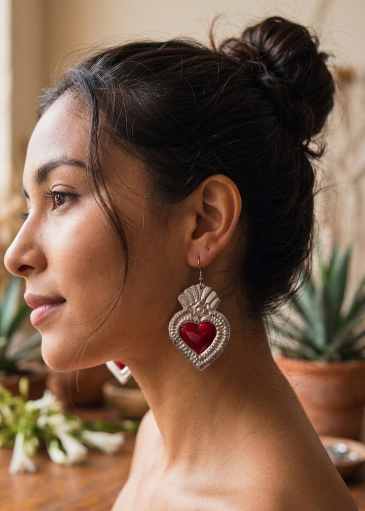 Mini aretes de Catrina