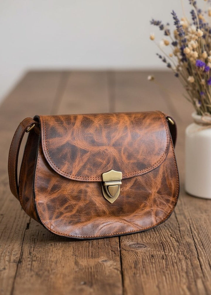 Torebka skórzana Khari