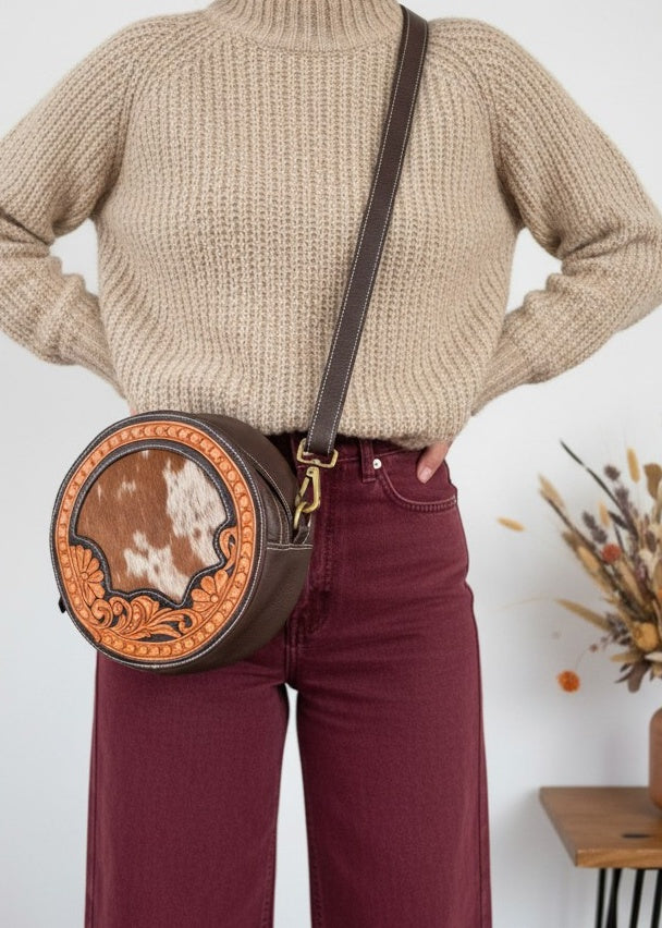 Torebka skórzana Madaba