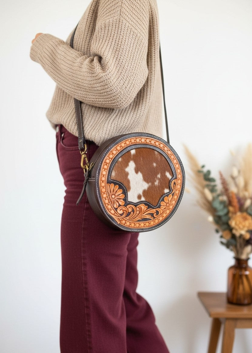 Torebka skórzana Madaba