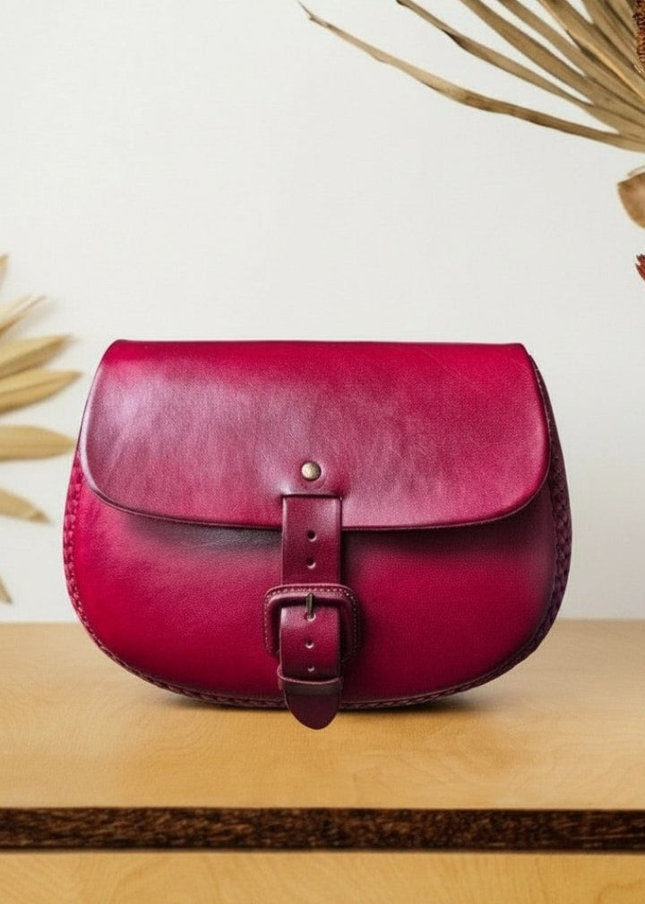 Elena leather handbag 