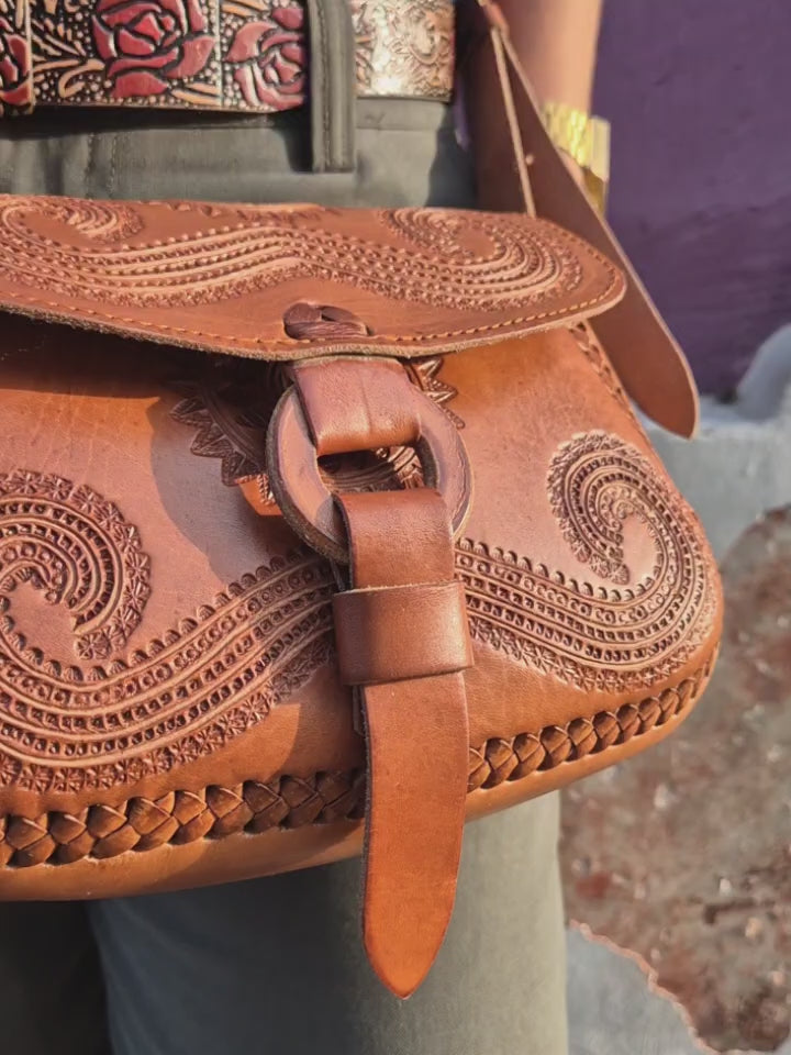 Bolso de piel Abril